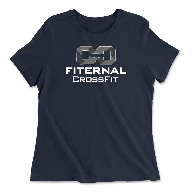 Fiternal CrossFit Standard Womens - Relaxed Jersey T-Shirt