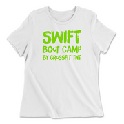 Womens 2X-Large WHITE Relaxed Jersey T-Shirt