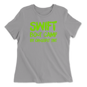 Womens 2X-Large SOLID_ATHLETIC_GREY Relaxed Jersey T-Shirt