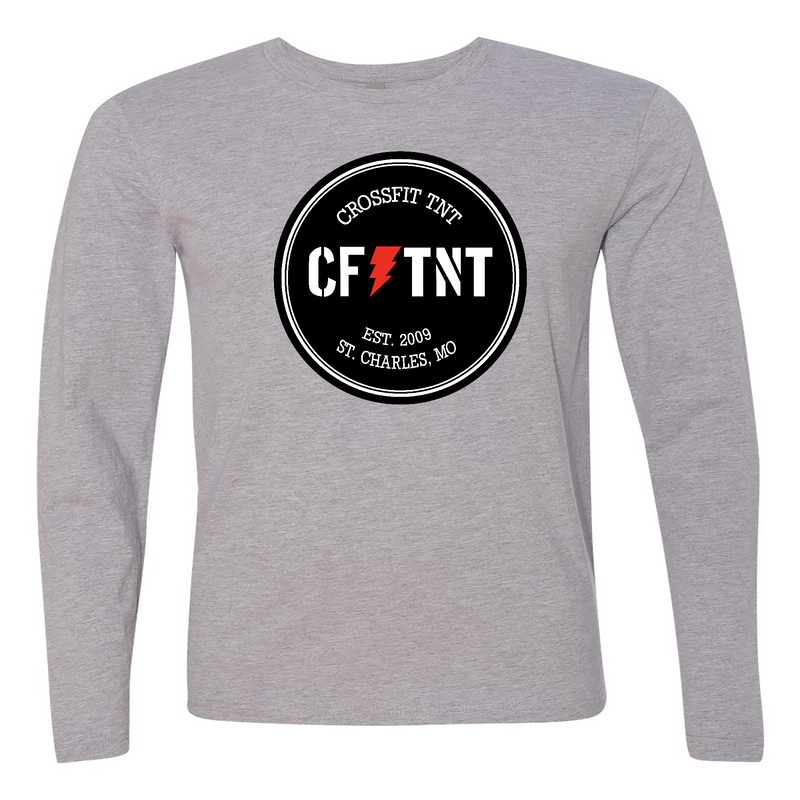 Mens 2X-Large HEATHER_GRAY Long Sleeve