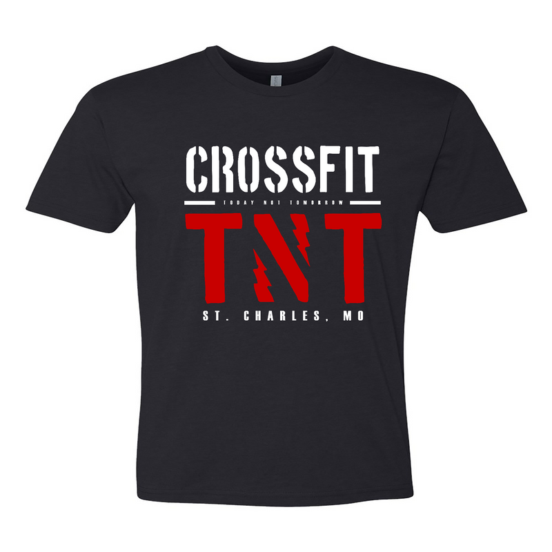 Mens 2X-Large BLACK T-Shirt