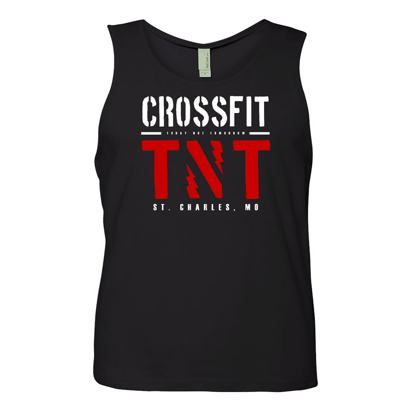 Mens 2X-Large BLACK Tank Top