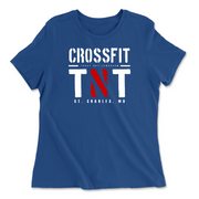 Womens 2X-Large TRUE_ROYAL Relaxed Jersey T-Shirt