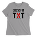 Womens 2X-Large SOLID_ATHLETIC_GREY Relaxed Jersey T-Shirt
