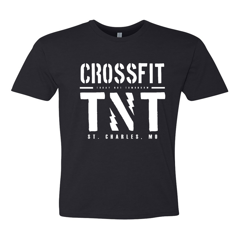 Mens 2X-Large BLACK T-Shirt