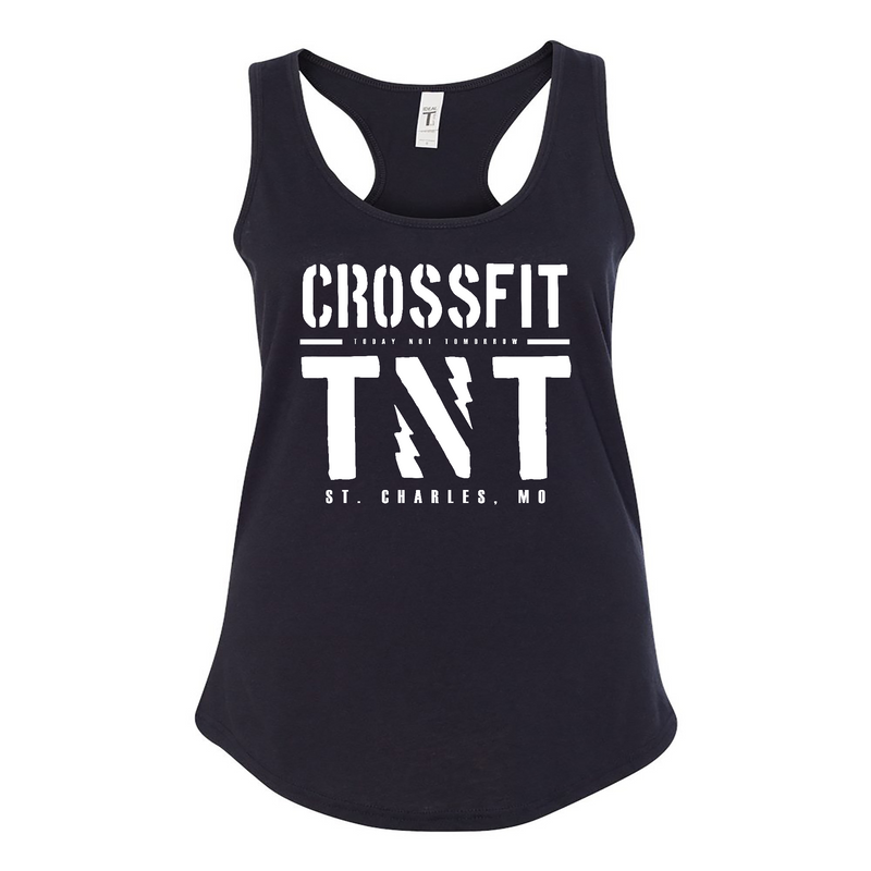 Womens 2X-Large BLACK Tank Top