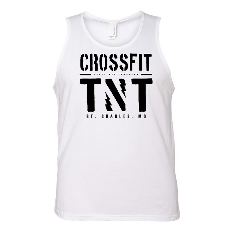 Mens 2X-Large WHITE Tank Top