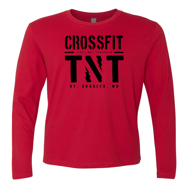 Mens 2X-Large RED Long Sleeve