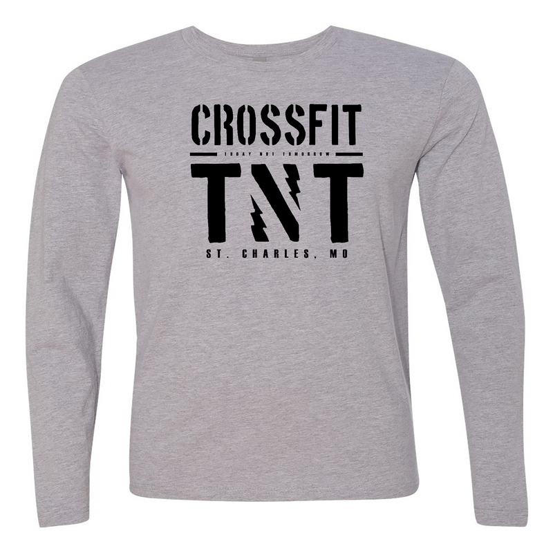 Mens 2X-Large HEATHER_GRAY Long Sleeve