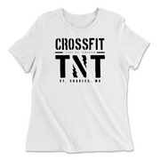 Womens 2X-Large WHITE Relaxed Jersey T-Shirt