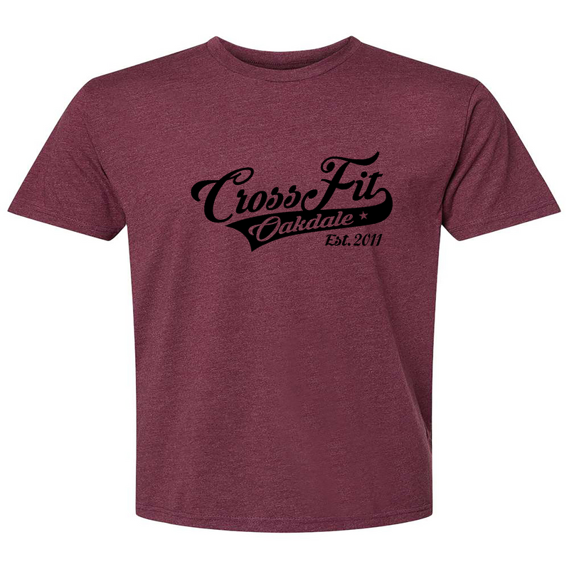 Mens 2X-Large HEATHER_MAROON T-Shirt