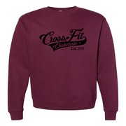 Mens 2X-Large MAROON Midweight Sweatshirt