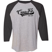 Mens 2X-Large VINTAGEHEATHER_VINTAGE_SMOKE 3/4 Sleeve