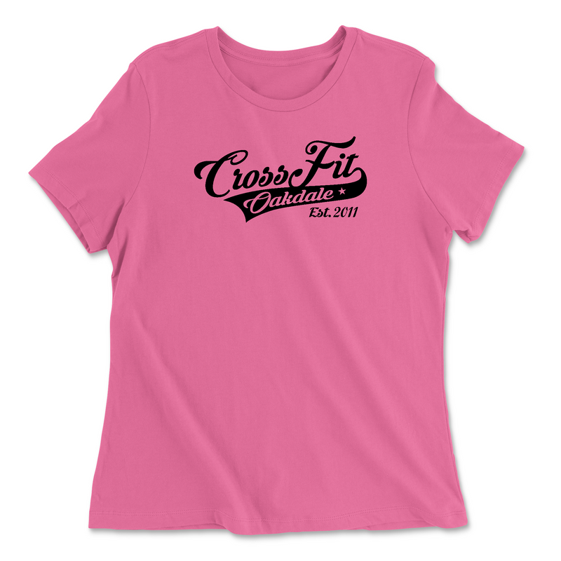 Womens 2X-Large CHARITY_PINK Relaxed Jersey T-Shirt