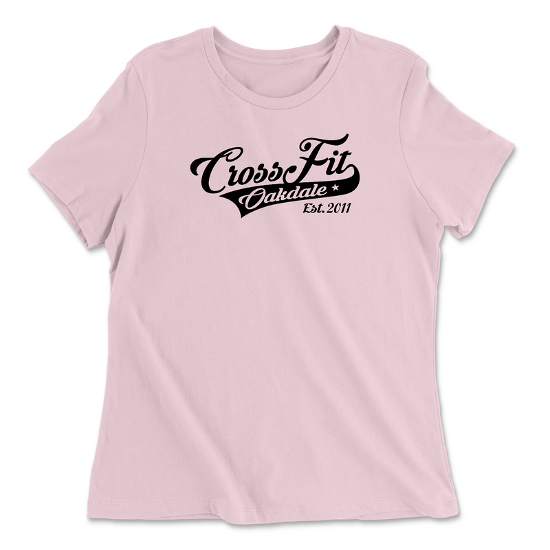 Womens 2X-Large PINK Relaxed Jersey T-Shirt