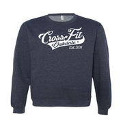 Mens 2X-Large CLASSIC_NAVY_HEATHER Midweight Sweatshirt
