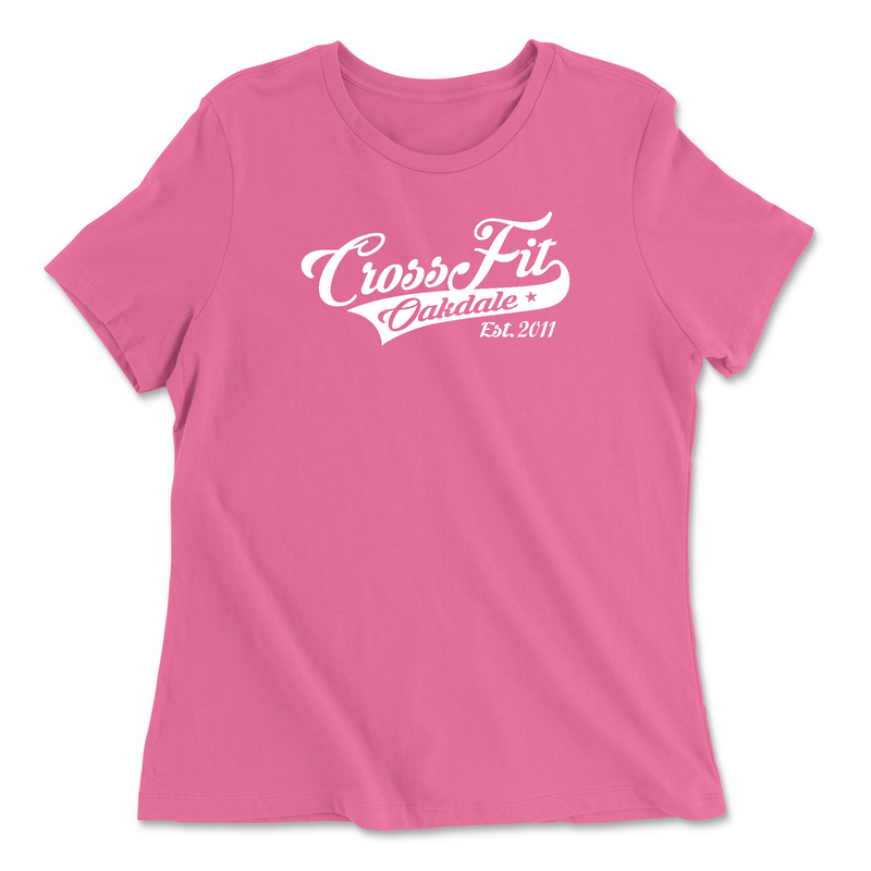 Womens 2X-Large CHARITY_PINK Relaxed Jersey T-Shirt