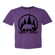Mens 2X-Large PURPLE_RUSH T-Shirt