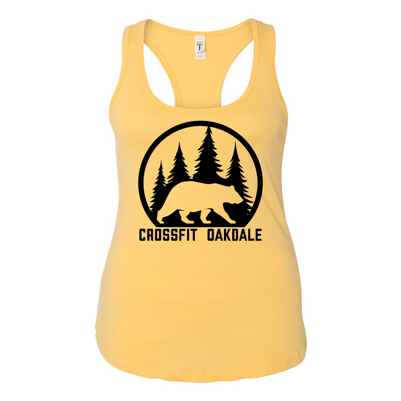 Womens 2X-Large BANANA_CREAM Tank Top