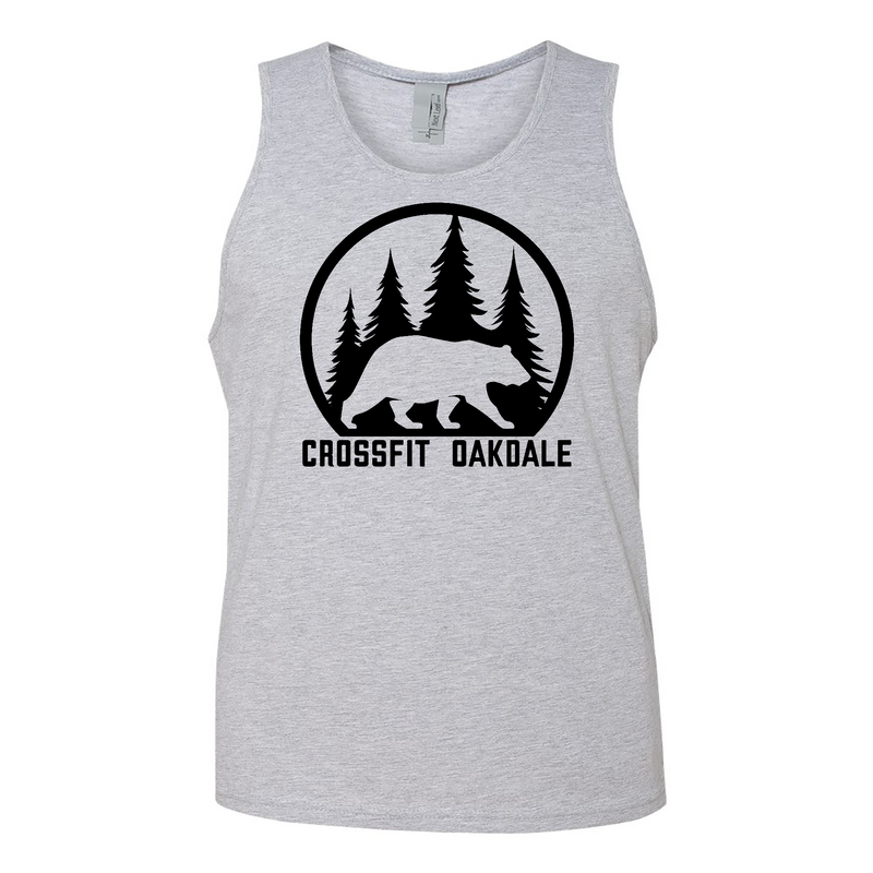 Mens 2X-Large HEATHER_GRAY Tank Top