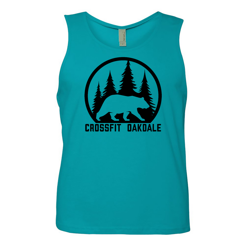 Mens 2X-Large TAHITI_BLUE Tank Top