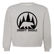 Mens 2X-Large GREY_HEATHER Midweight Sweatshirt