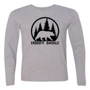 Mens 2X-Large HEATHER_GRAY Long Sleeve