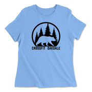 Womens 2X-Large CAROLINA_BLUE Relaxed Jersey T-Shirt