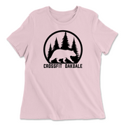 Womens 2X-Large PINK Relaxed Jersey T-Shirt