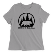 Womens 2X-Large SOLID_ATHLETIC_GREY Relaxed Jersey T-Shirt