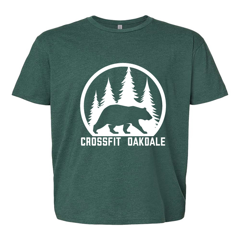 Mens 2X-Large HEATHER_FOREST_GREEN T-Shirt