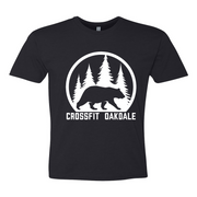 Mens 2X-Large BLACK T-Shirt