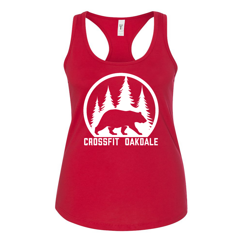 Womens 2X-Large RED Tank Top