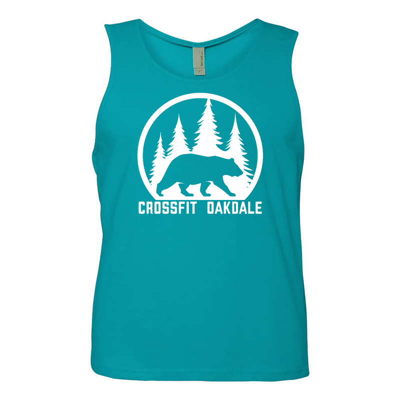 Mens 2X-Large TAHITI_BLUE Tank Top