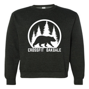 Mens 2X-Large CHARCOAL_HEATHER Midweight Sweatshirt