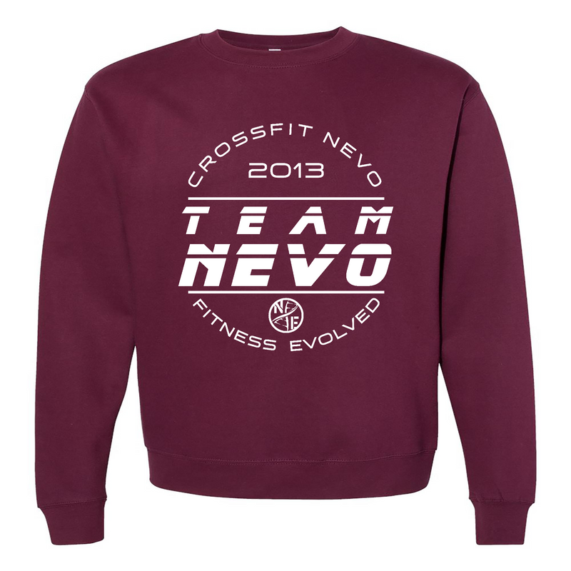 CrossFit NEVO White Mens - Midweight Sweatshirt