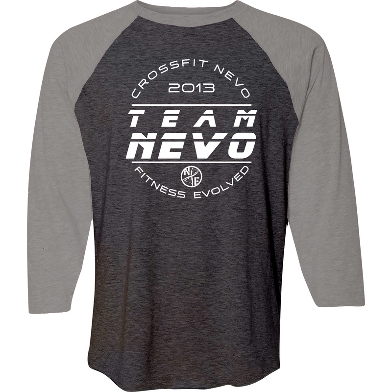 CrossFit NEVO White Mens - 3/4 Sleeve