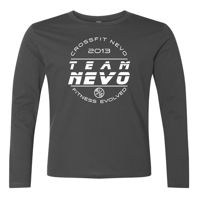 CrossFit NEVO White Mens - Long Sleeve
