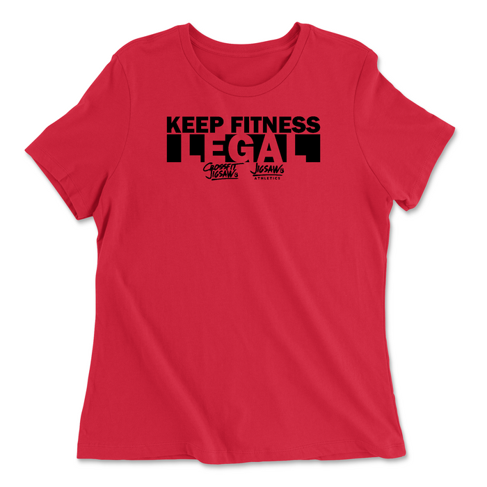 CrossFit Jigsaw KFL Womens - Relaxed Jersey T-Shirt