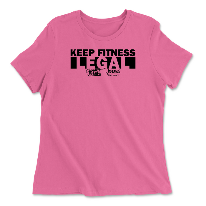 CrossFit Jigsaw KFL Womens - Relaxed Jersey T-Shirt