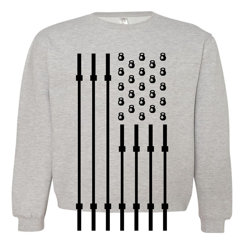 CrossFit Jigsaw Flag Mens - Midweight Sweatshirt