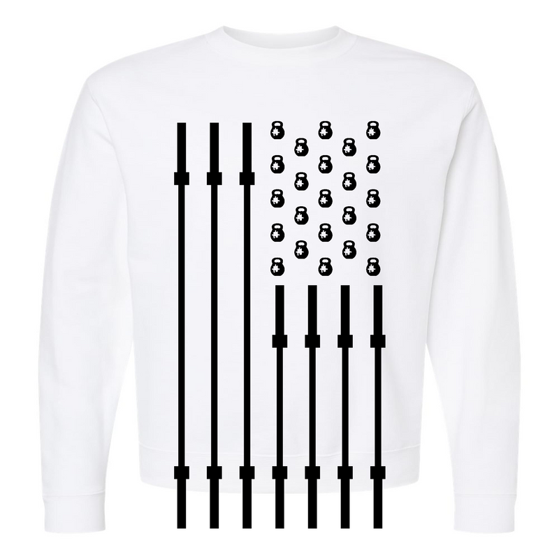 CrossFit Jigsaw Flag Mens - Midweight Sweatshirt