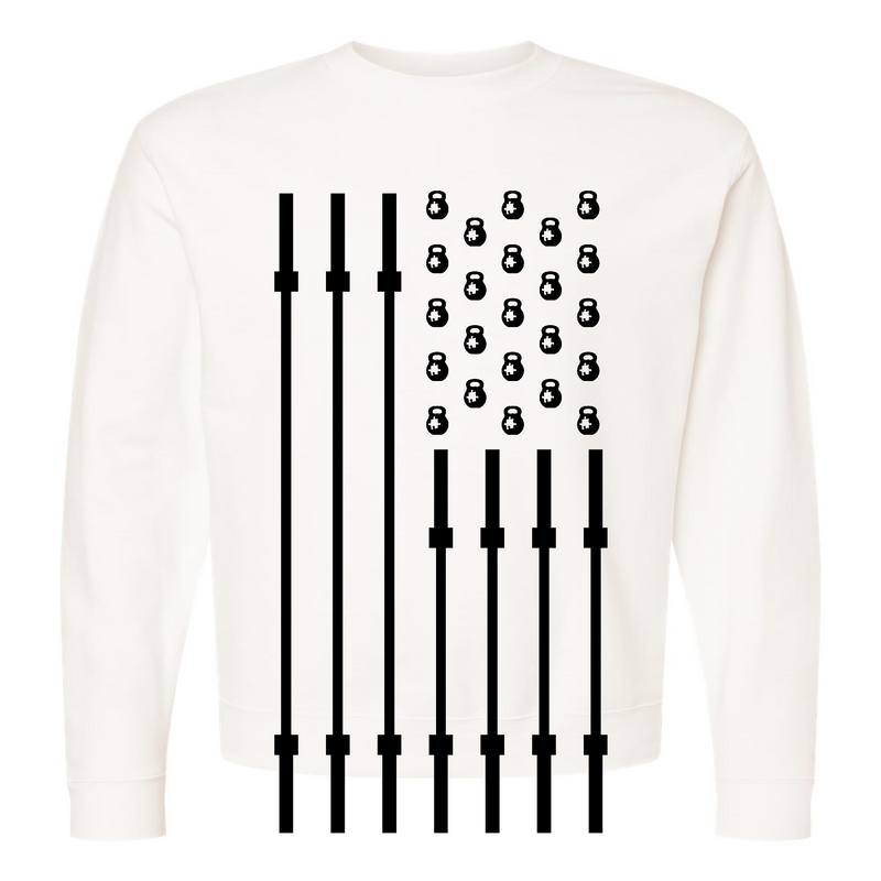 CrossFit Jigsaw Flag Mens - Midweight Sweatshirt