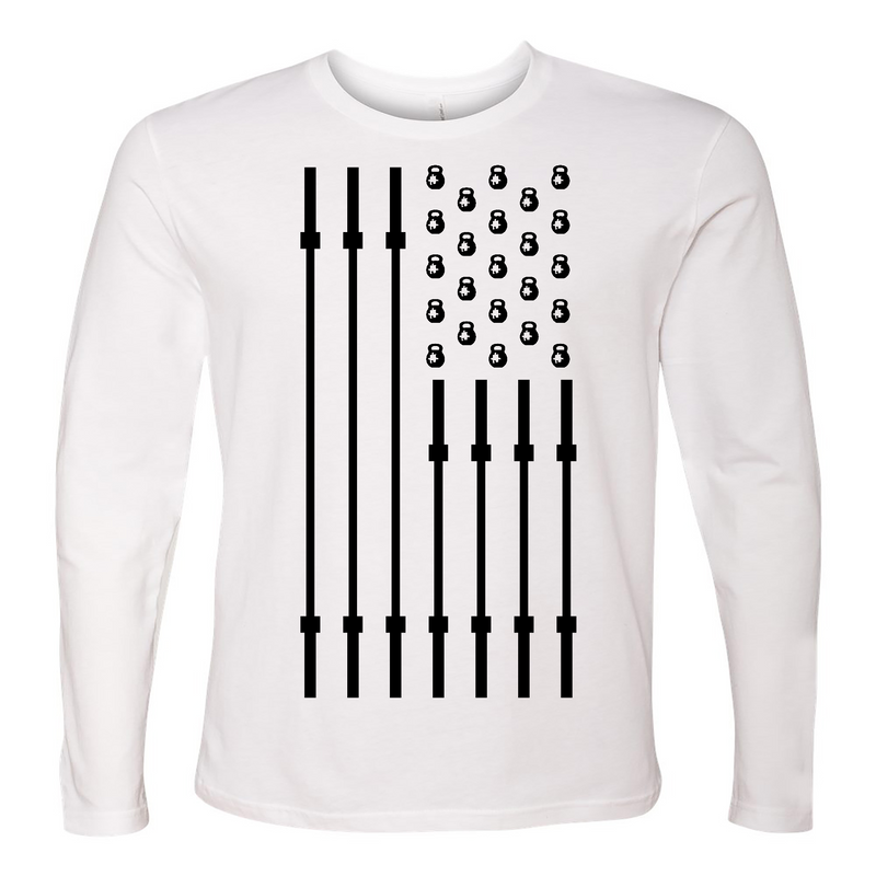 CrossFit Jigsaw Flag Mens - Long Sleeve