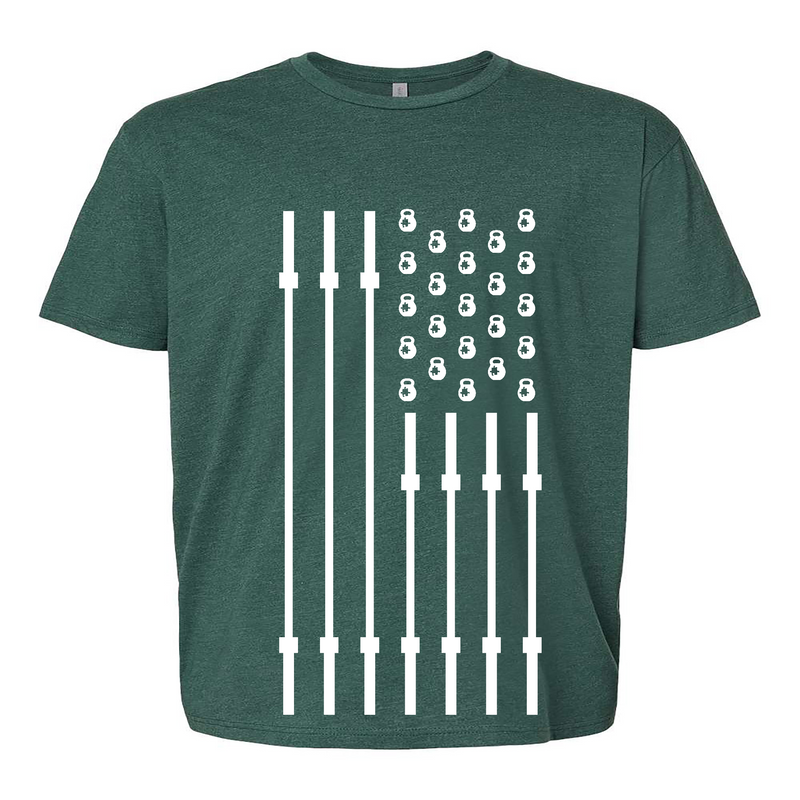 CrossFit Jigsaw Flag Mens - T-Shirt