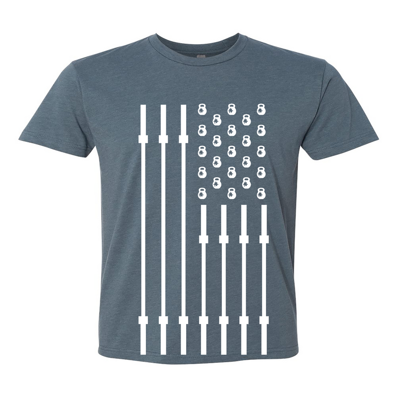 CrossFit Jigsaw Flag Mens - T-Shirt