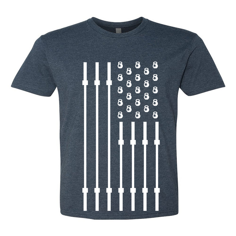 CrossFit Jigsaw Flag Mens - T-Shirt