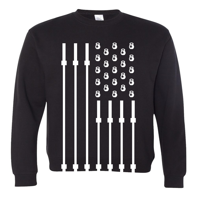 CrossFit Jigsaw Flag Mens - Midweight Sweatshirt