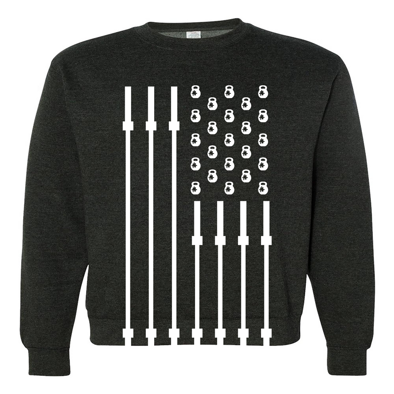 CrossFit Jigsaw Flag Mens - Midweight Sweatshirt