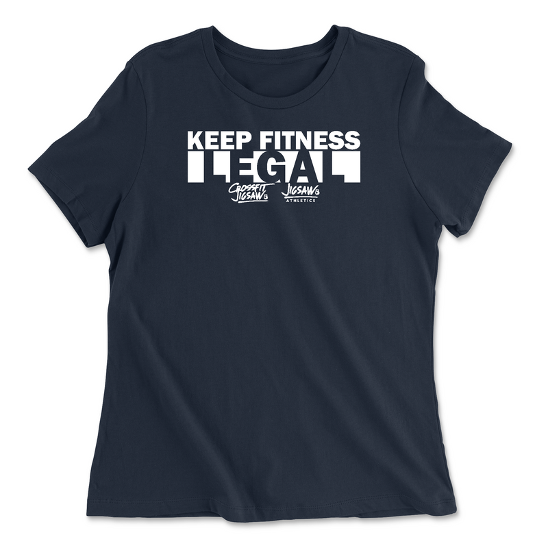CrossFit Jigsaw KFL Womens - Relaxed Jersey T-Shirt